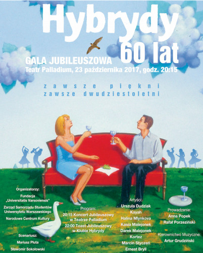Gala Jubileuszowa z okazji 60-lecia powstania Klubu Hybrydy  