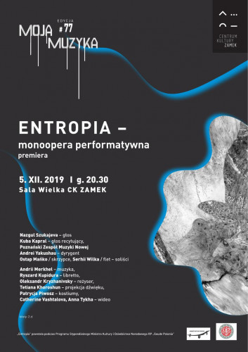 „Entropia” monoopera performatywna