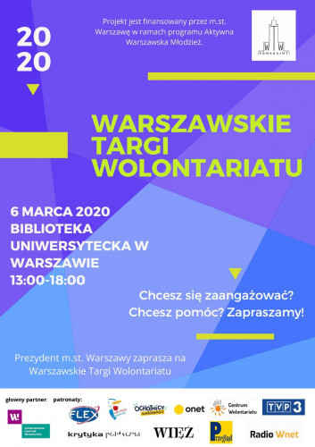 NCK na Warszawskich Targach Wolontariatu