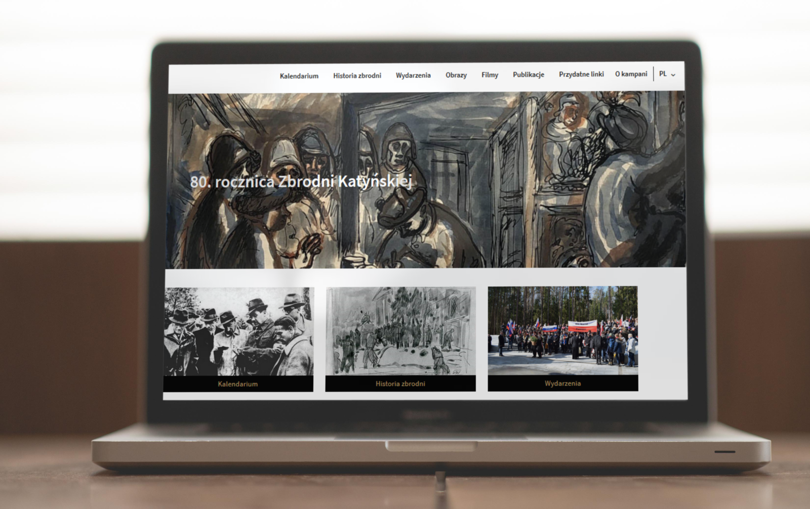 Strona internetowa kampanii „Pamiętam. Katyń 1940”