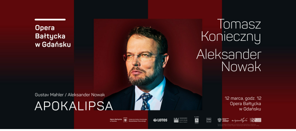 "Apokalipsa" - koncert i premiera płyty Tomasza Koniecznego w Operze Bałtyckiej 