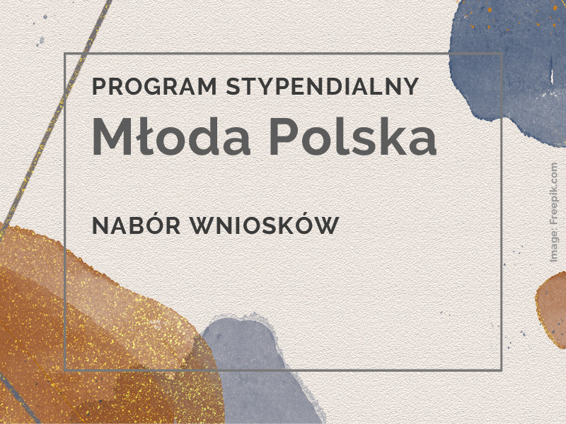 Ostatni tydzień naboru do programu stypendialnego Młoda Polska 2023