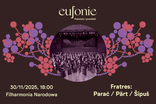 Fratres: Parać / Pärt / Šipuš