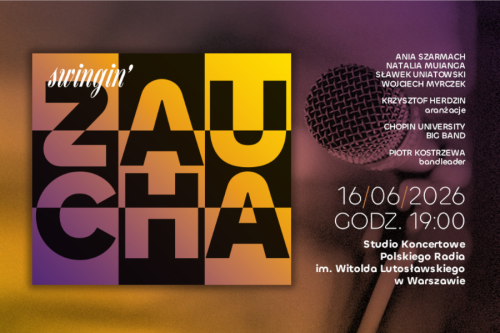 „Swingin’ Zaucha” – Krzysztof Herdzin featuring Chopin University Big Band/Piotr Kostrzewa