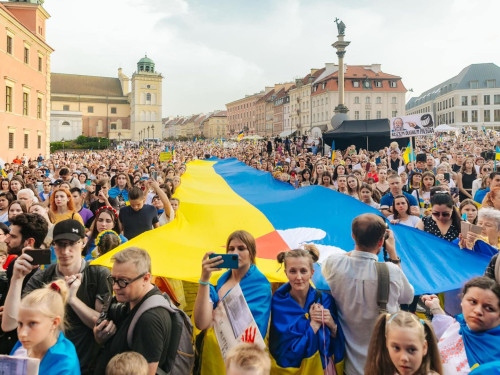 Obchody Dnia Niepodległości Ukrainy w Warszawie
