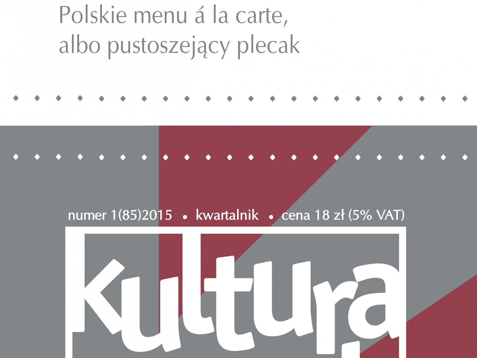 Nowy numer kwartalnika „Kultura Współczesna” już niebawem! 