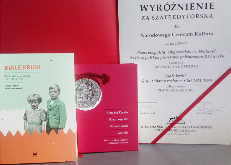 Książki NCK nagrodzone w Poznaniu!