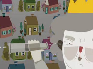 Spot zapowiadający grę planszową "Pestka, drops, cukierek"